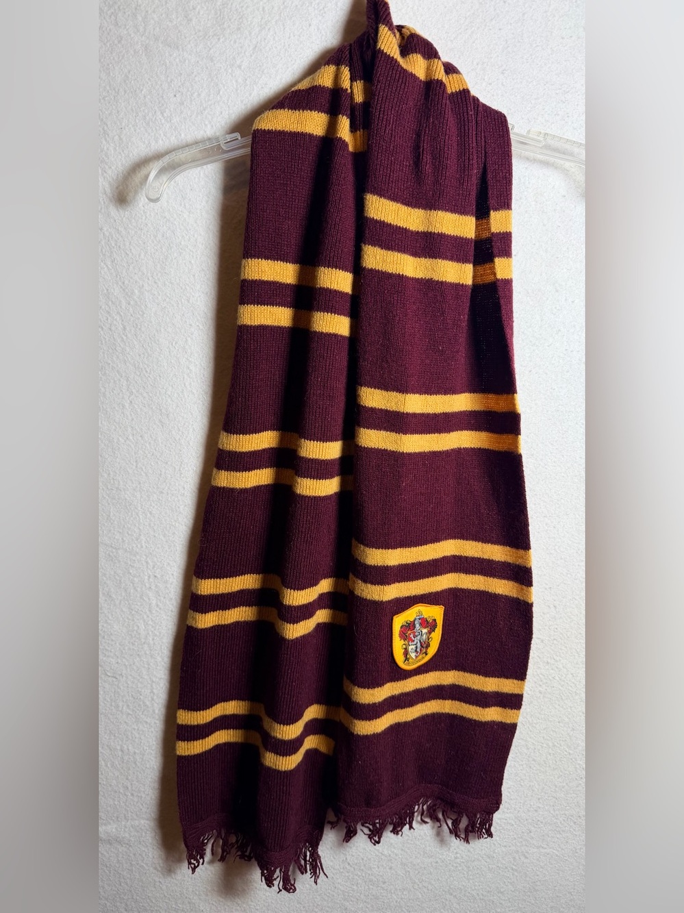 Official Harry Potter Gryffindor House Scarf Knit Cosplay Cinereplicas